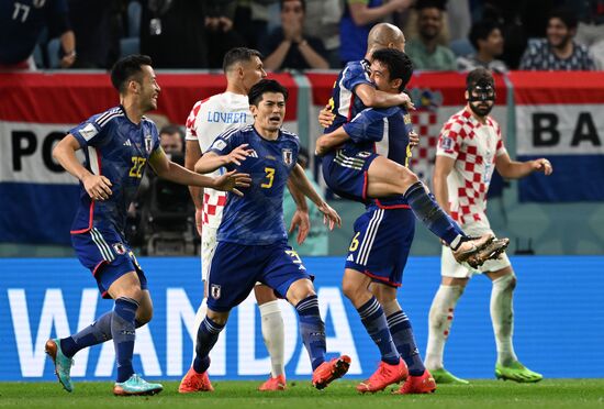 Qatar Soccer World Cup Japan - Croatia