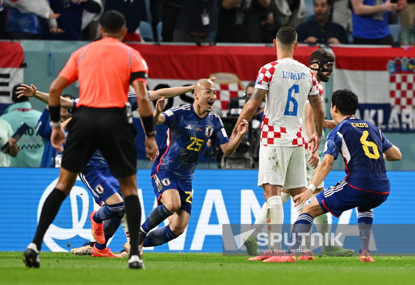 Qatar Soccer World Cup Japan - Croatia