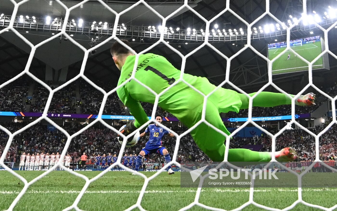 Qatar Soccer World Cup Japan - Croatia