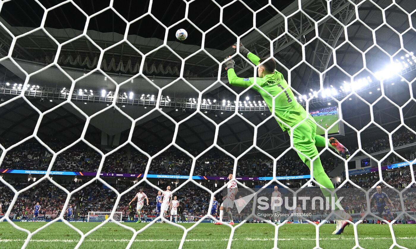 Qatar Soccer World Cup Japan - Croatia