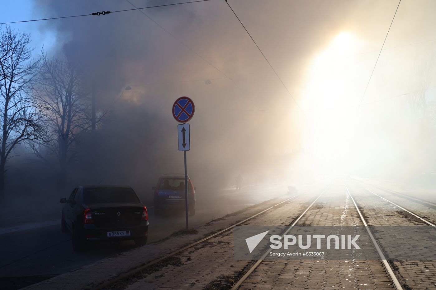 Russia Ukraine Military Operation Shelling