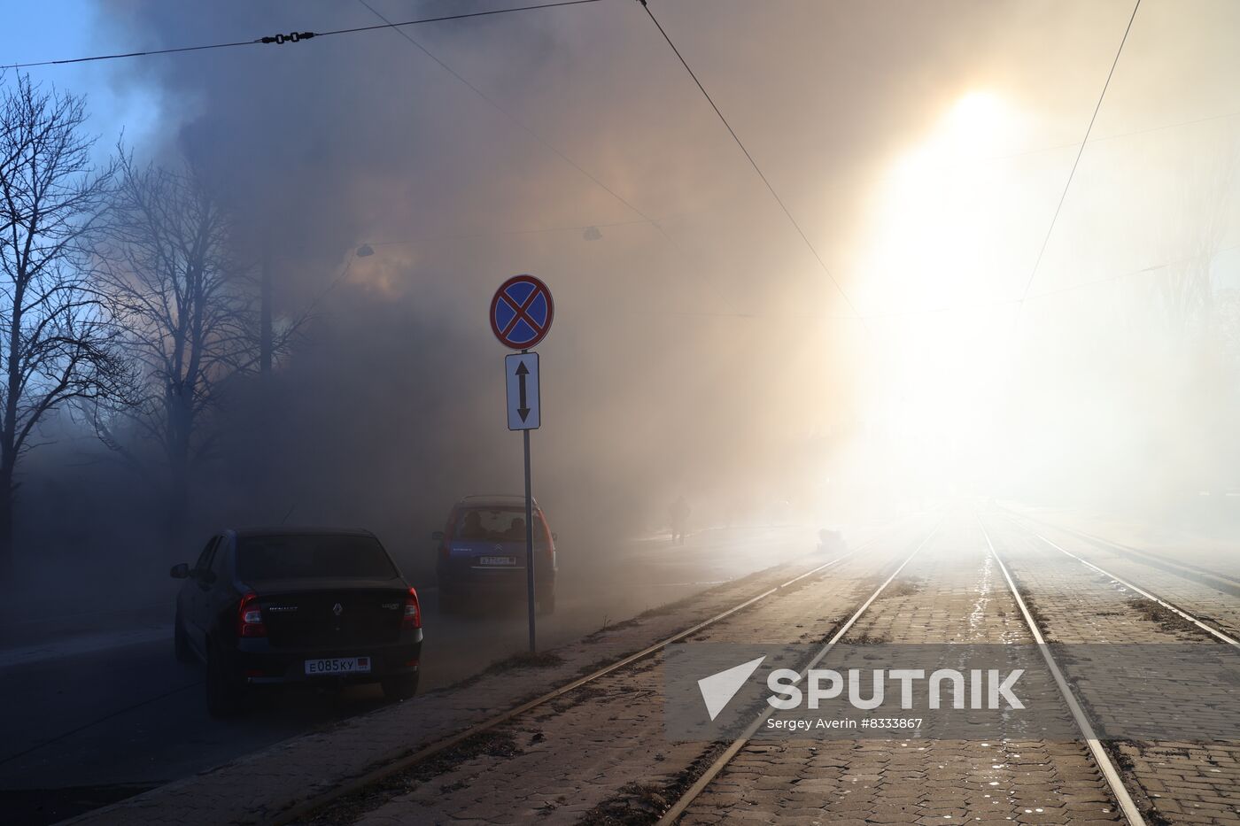 Russia Ukraine Military Operation Shelling