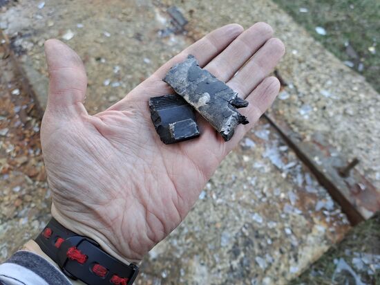 Russia Ukraine Military Operation Power Substation Shelling