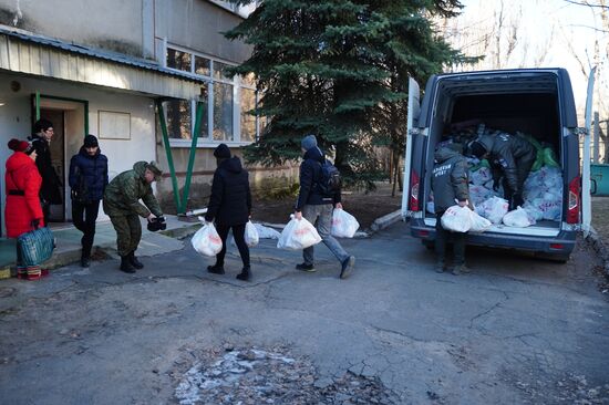 Russia Ukraine Military Operation Humanitarian Aid