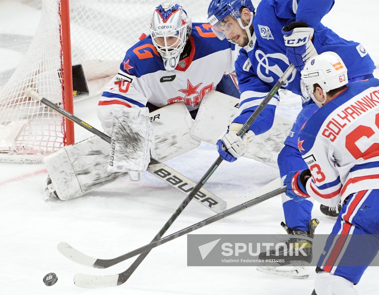 Russia Ice Hockey Kontinental League Dynamo - SKA