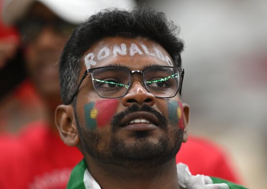Qatar Soccer World Cup Portugal - Switzerland