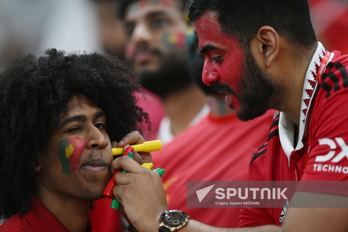 Qatar Soccer World Cup Portugal - Switzerland