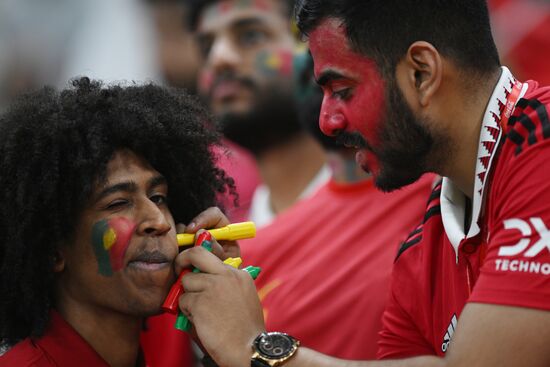 Qatar Soccer World Cup Portugal - Switzerland