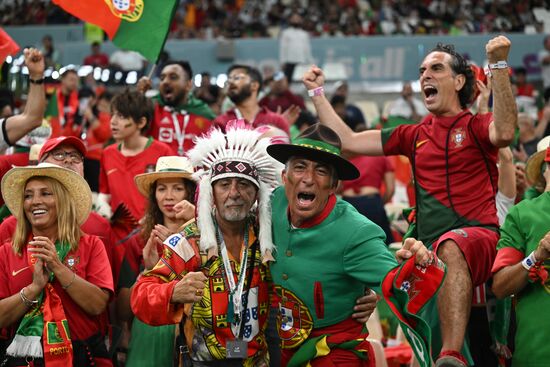 Qatar Soccer World Cup Portugal - Switzerland