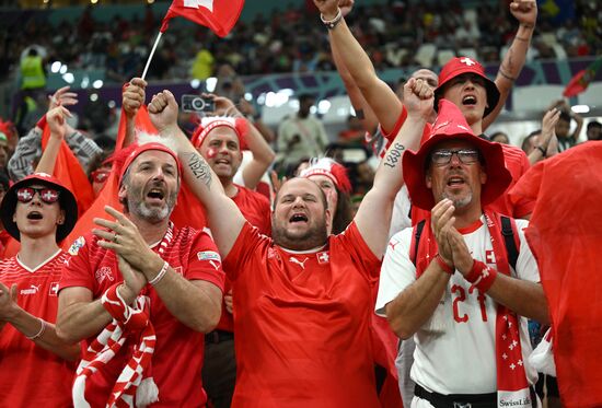 Qatar Soccer World Cup Portugal - Switzerland