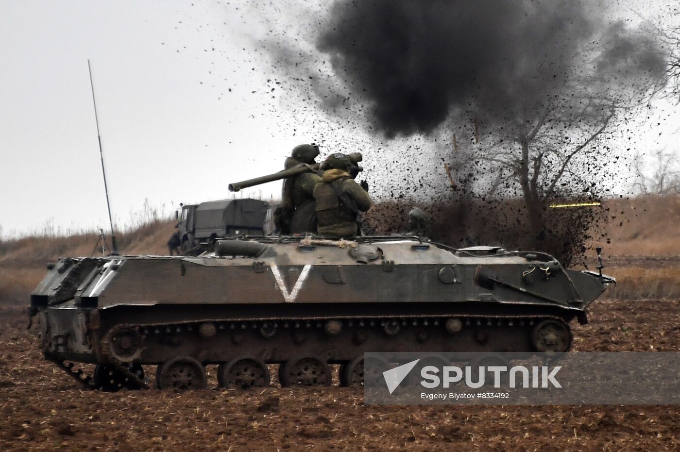 Russia Ukraine Military Operation Combat Training