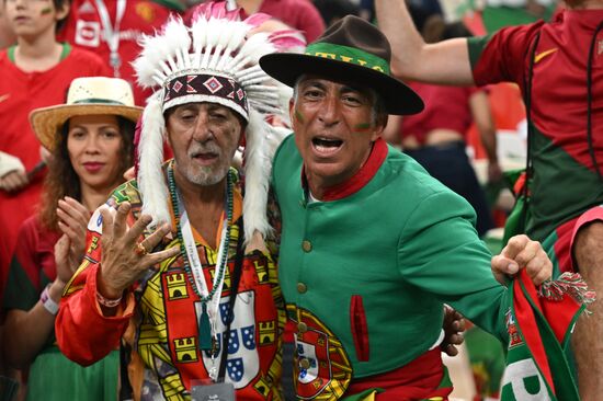 Qatar Soccer World Cup Portugal - Switzerland