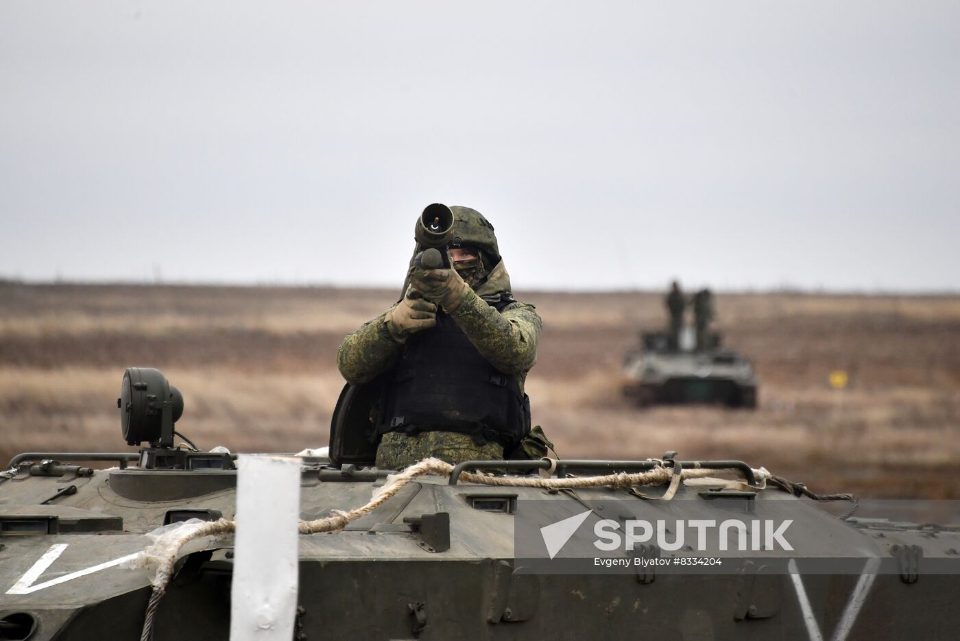 Russia Ukraine Military Operation Combat Training