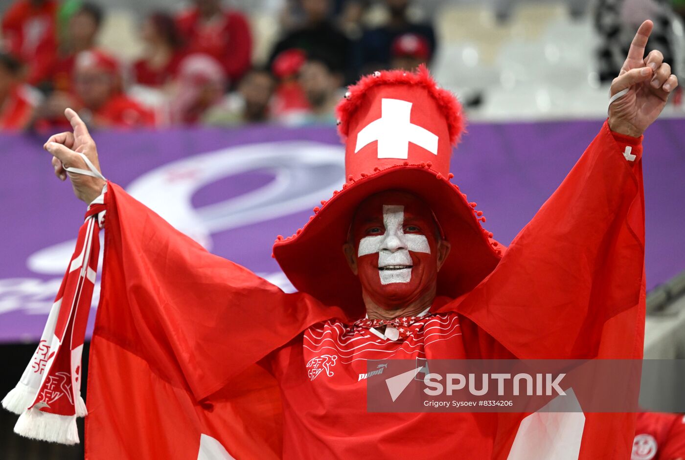 Qatar Soccer World Cup Portugal - Switzerland