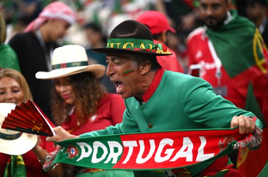 Qatar Soccer World Cup Portugal - Switzerland