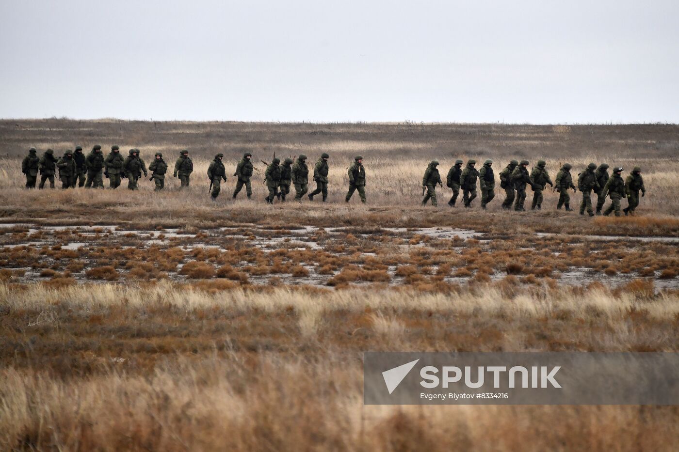 Russia Ukraine Military Operation Combat Training