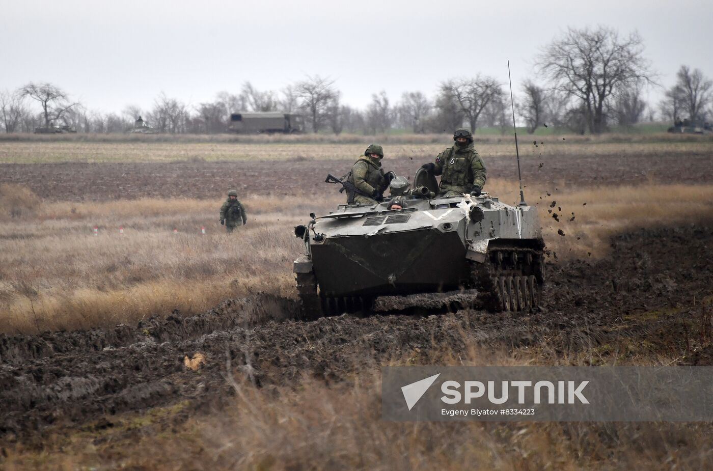 Russia Ukraine Military Operation Combat Training