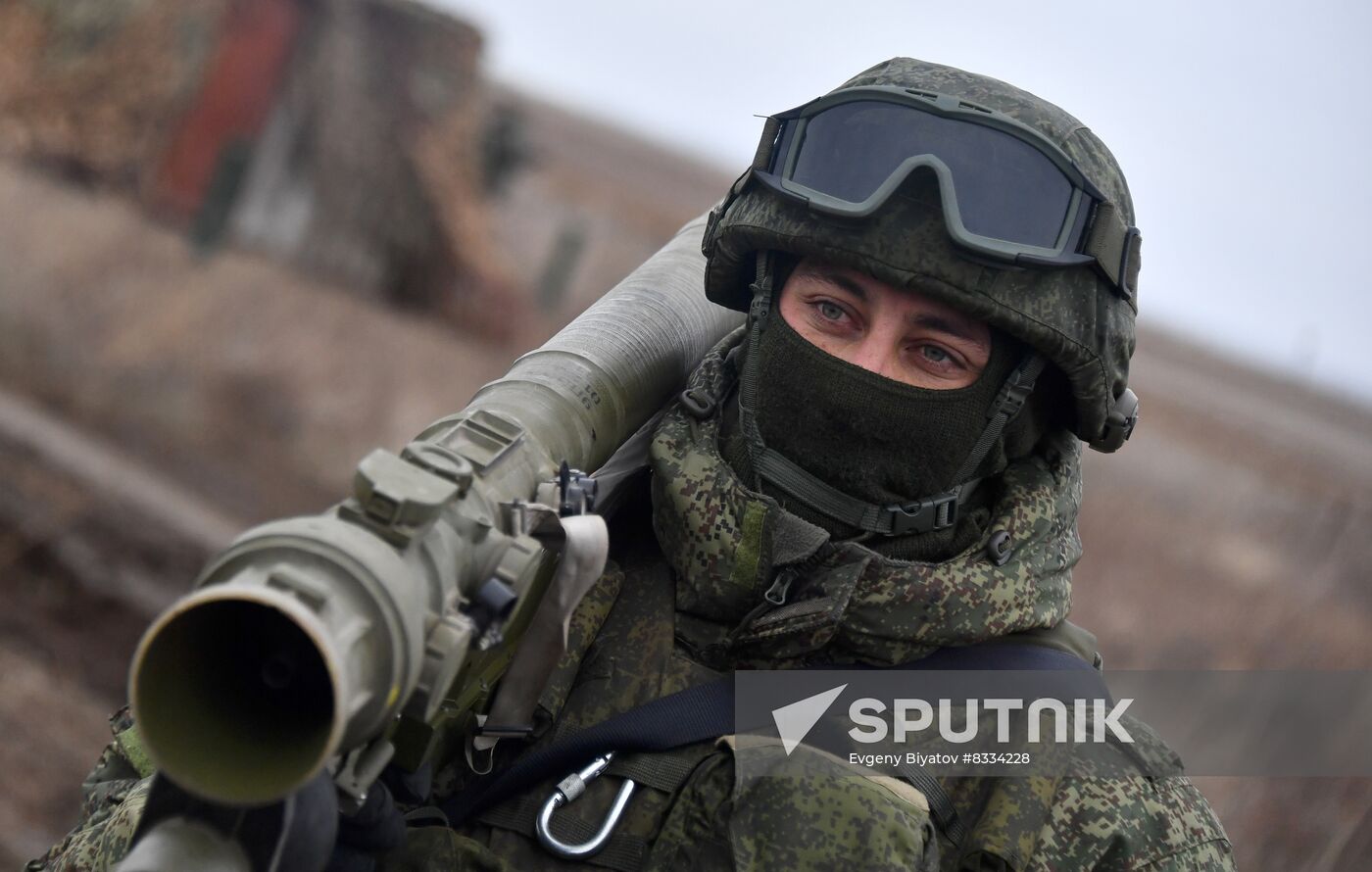 Russia Ukraine Military Operation Combat Training