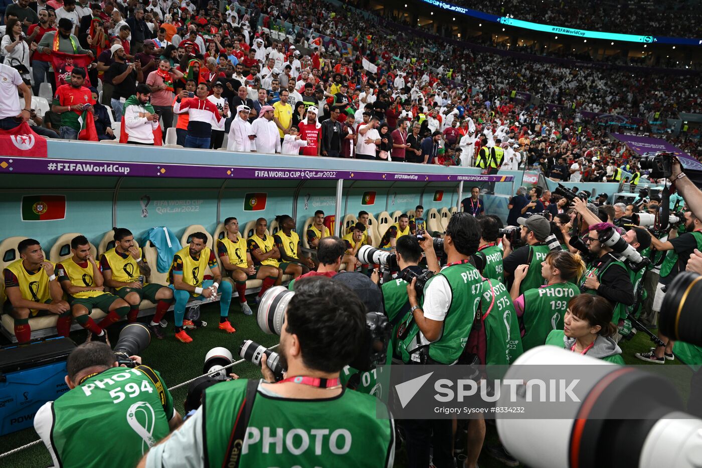 Qatar Soccer World Cup Portugal - Switzerland