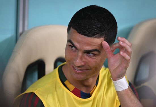 Qatar Soccer World Cup Portugal - Switzerland