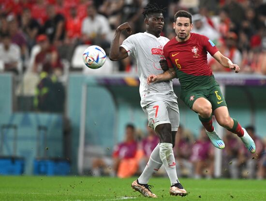 Qatar Soccer World Cup Portugal - Switzerland