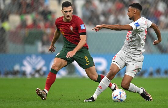 Qatar Soccer World Cup Portugal - Switzerland