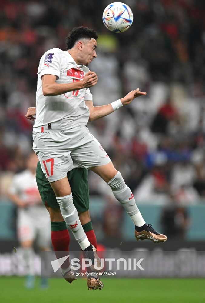 Qatar Soccer World Cup Portugal - Switzerland