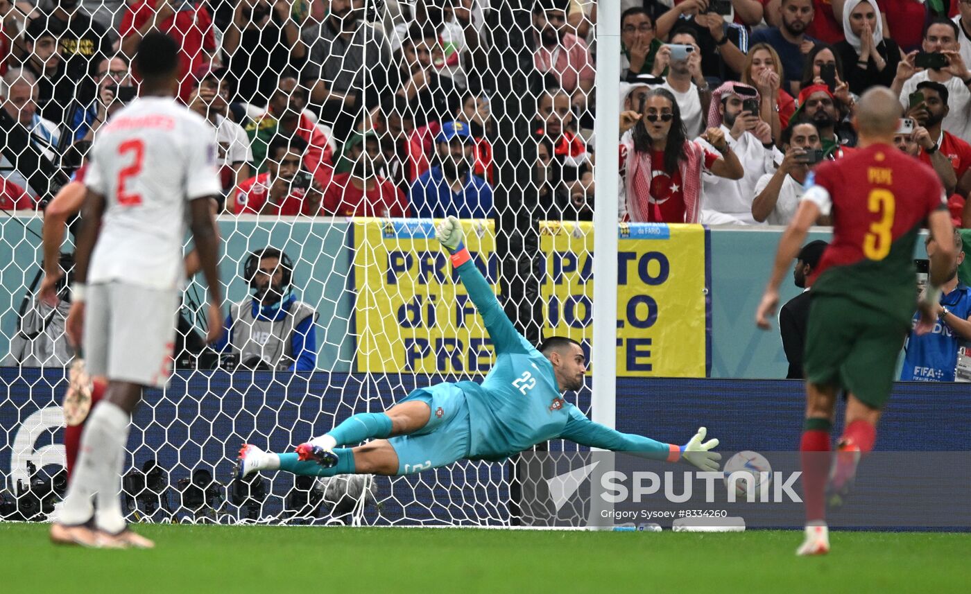 Qatar Soccer World Cup Portugal - Switzerland
