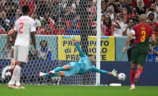 Qatar Soccer World Cup Portugal - Switzerland