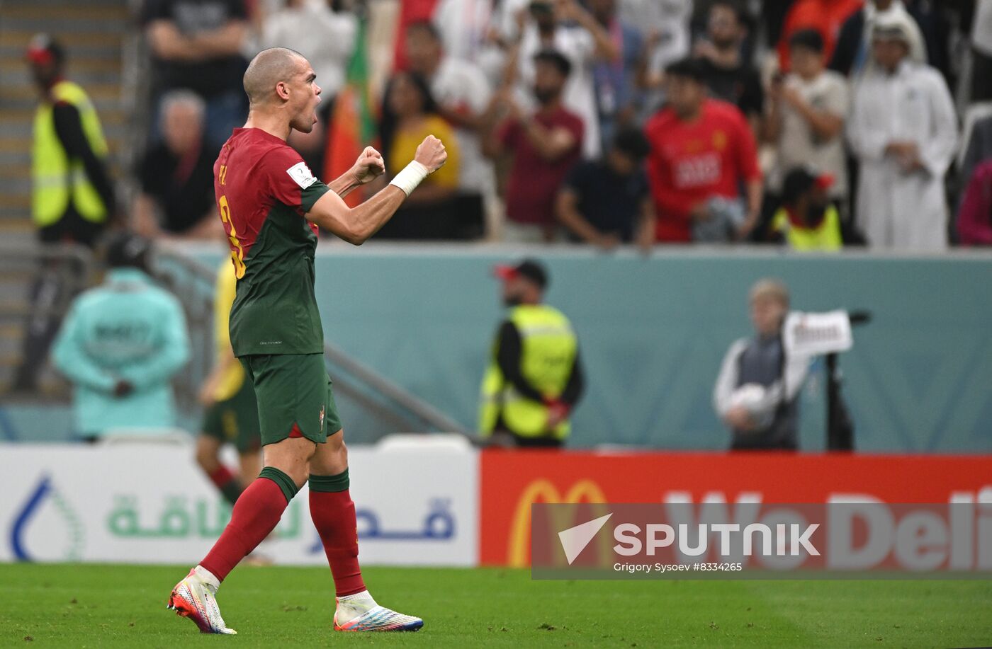 Qatar Soccer World Cup Portugal - Switzerland