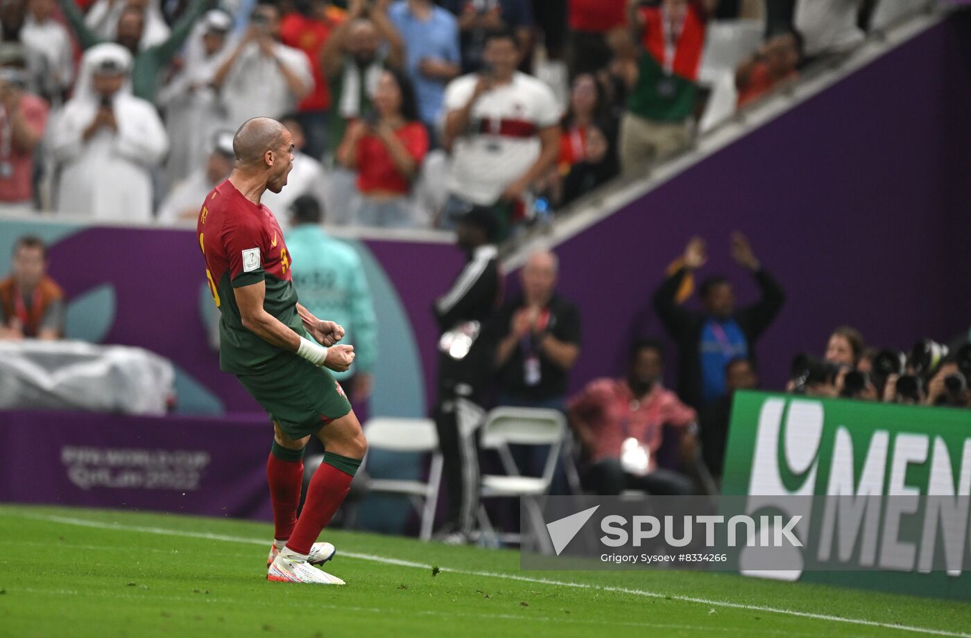Qatar Soccer World Cup Portugal - Switzerland