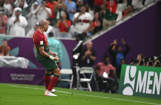 Qatar Soccer World Cup Portugal - Switzerland