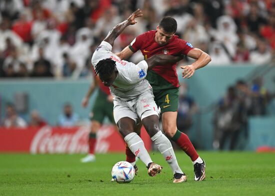 Qatar Soccer World Cup Portugal - Switzerland