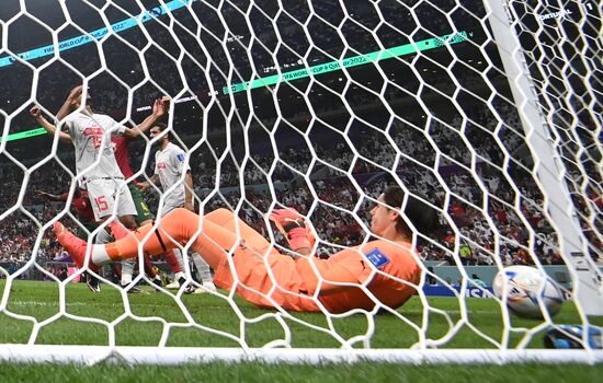 Qatar Soccer World Cup Portugal - Switzerland
