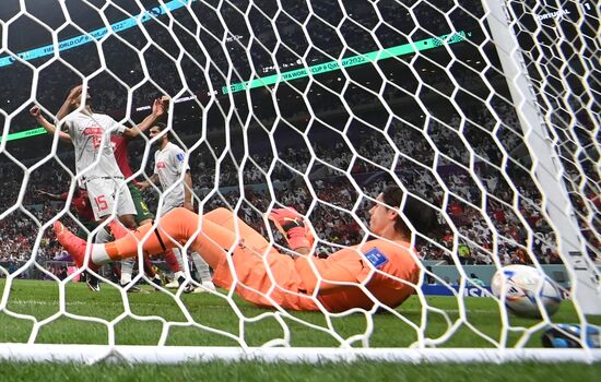 Qatar Soccer World Cup Portugal - Switzerland