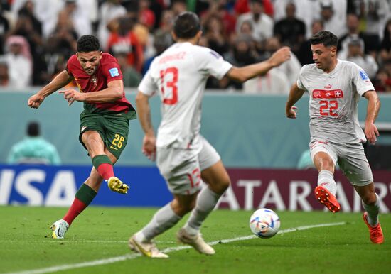 Qatar Soccer World Cup Portugal - Switzerland
