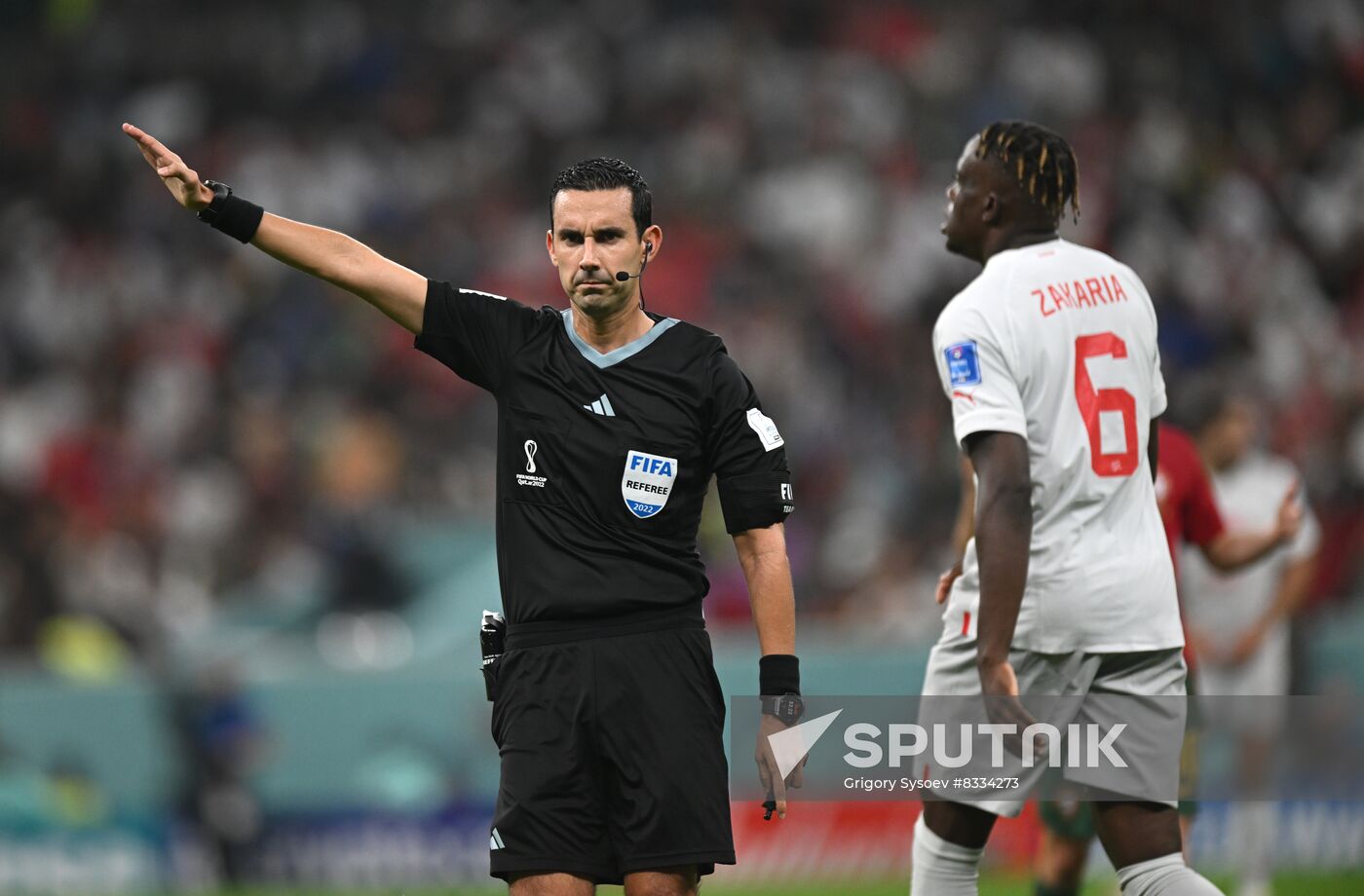 Qatar Soccer World Cup Portugal - Switzerland