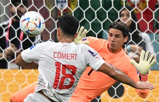 Qatar Soccer World Cup Portugal - Switzerland