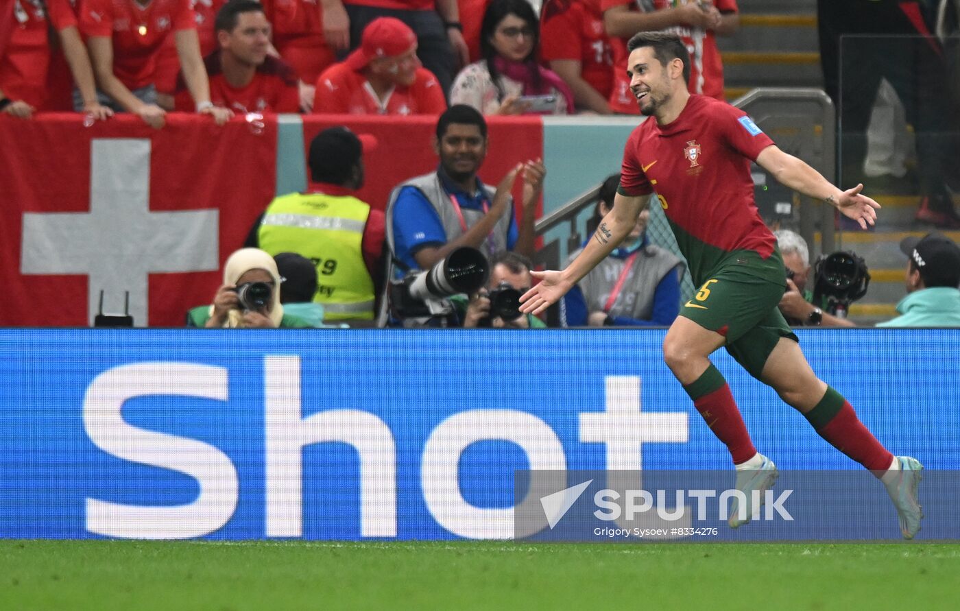 Qatar Soccer World Cup Portugal - Switzerland