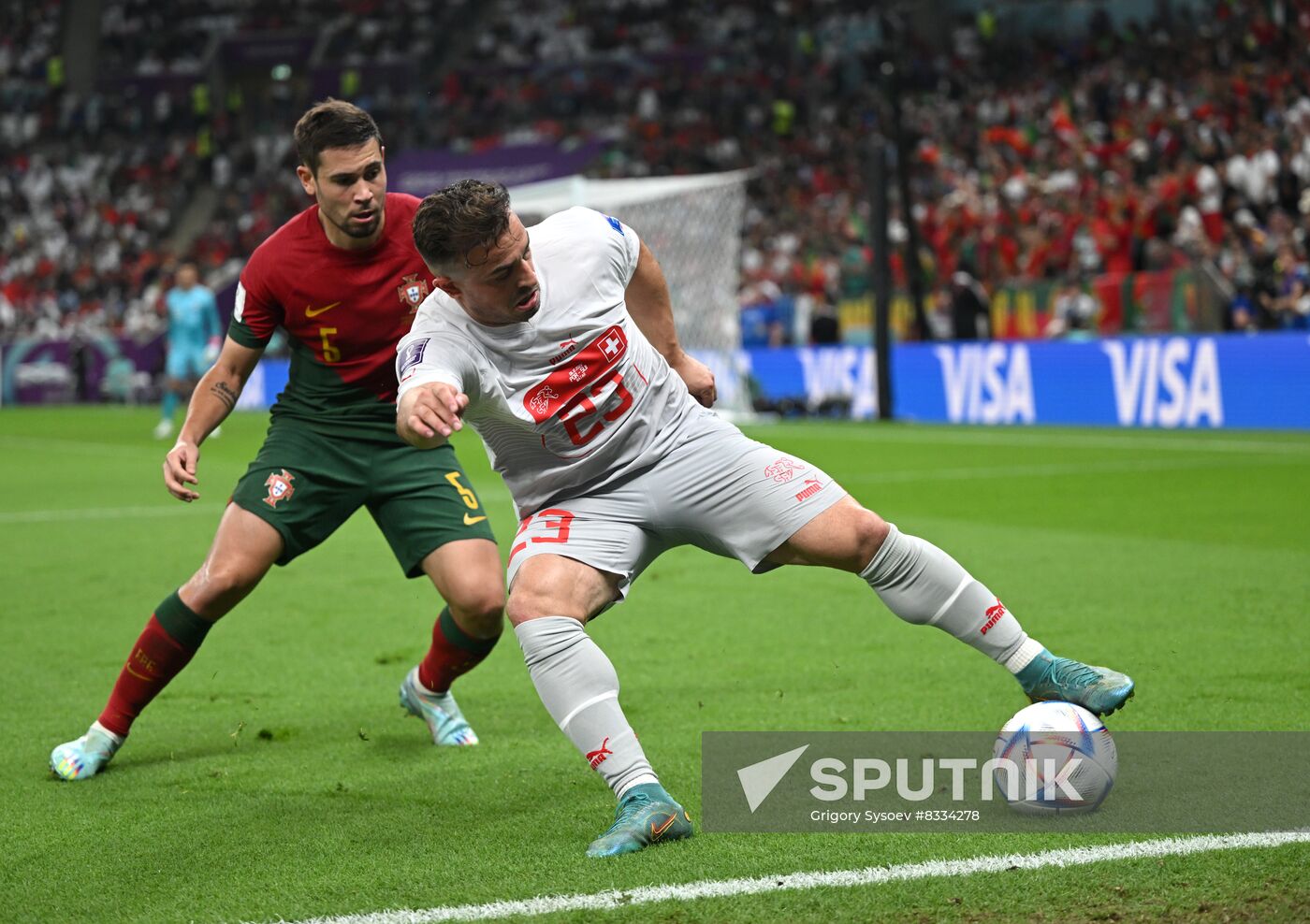 Qatar Soccer World Cup Portugal - Switzerland