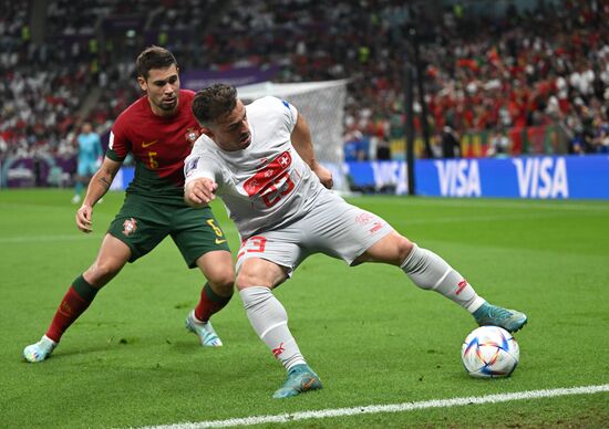 Qatar Soccer World Cup Portugal - Switzerland