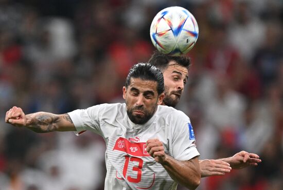 Qatar Soccer World Cup Portugal - Switzerland