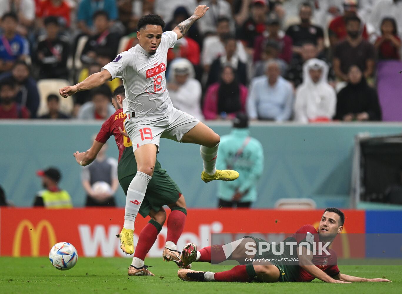 Qatar Soccer World Cup Portugal - Switzerland