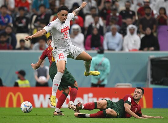 Qatar Soccer World Cup Portugal - Switzerland