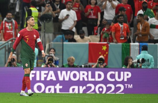 Qatar Soccer World Cup Portugal - Switzerland