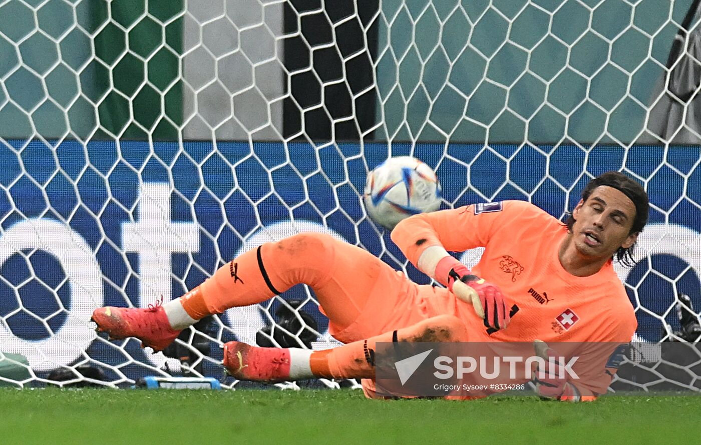 Qatar Soccer World Cup Portugal - Switzerland