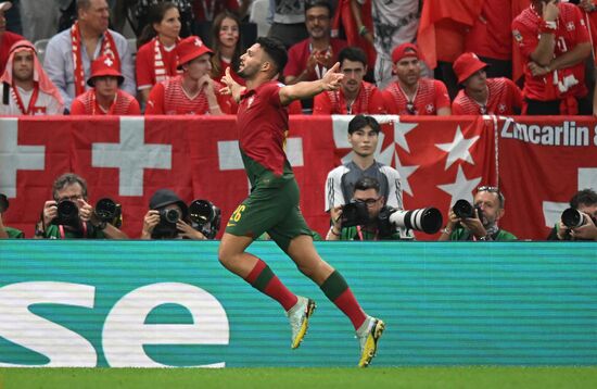Qatar Soccer World Cup Portugal - Switzerland
