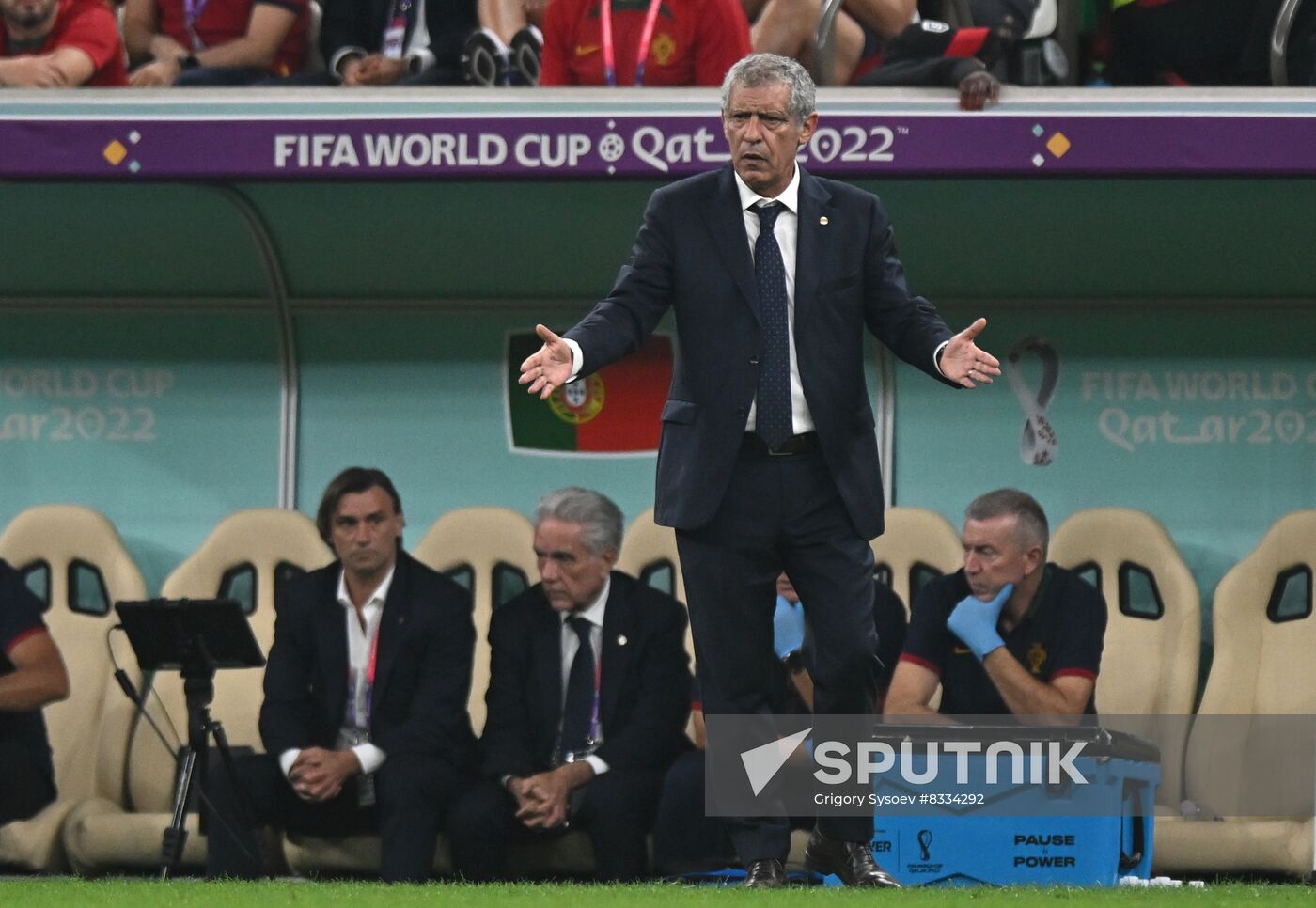 Qatar Soccer World Cup Portugal - Switzerland