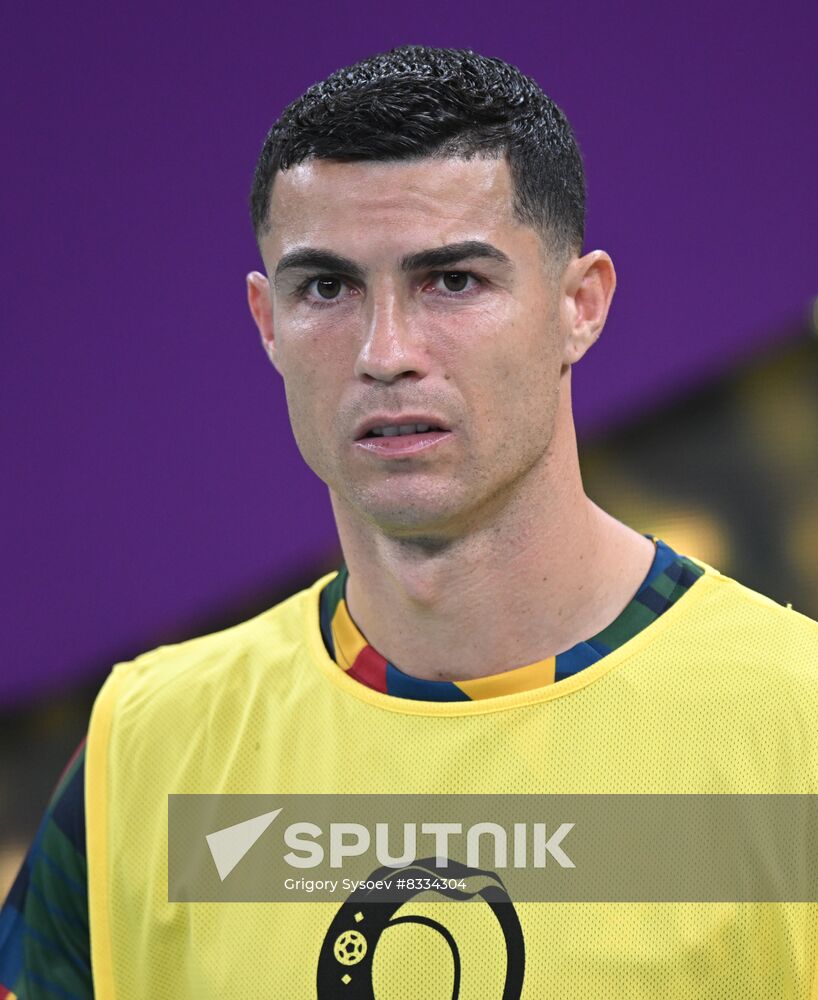 Qatar Soccer World Cup Portugal - Switzerland