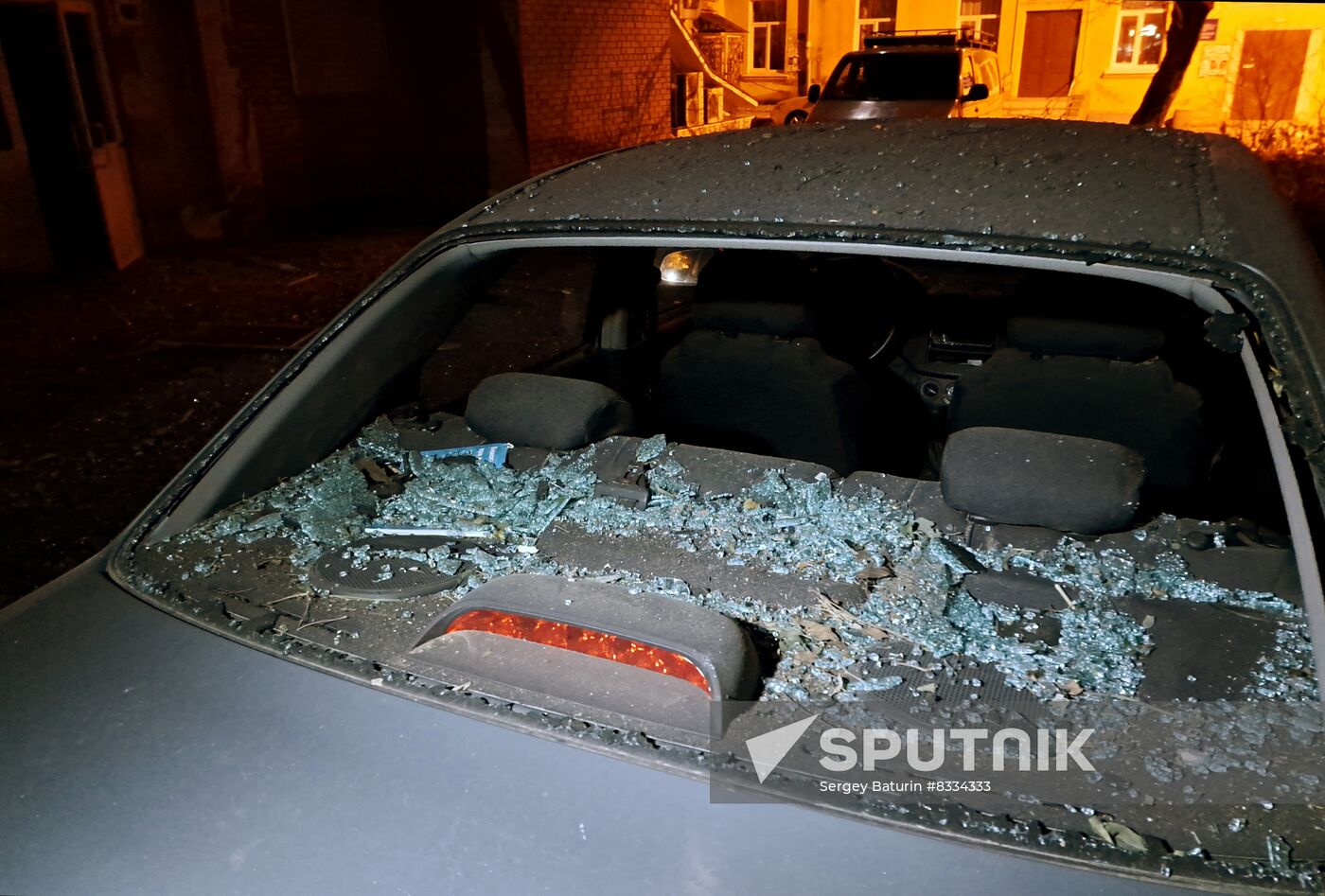 Russia Ukraine Military Operation Shelling